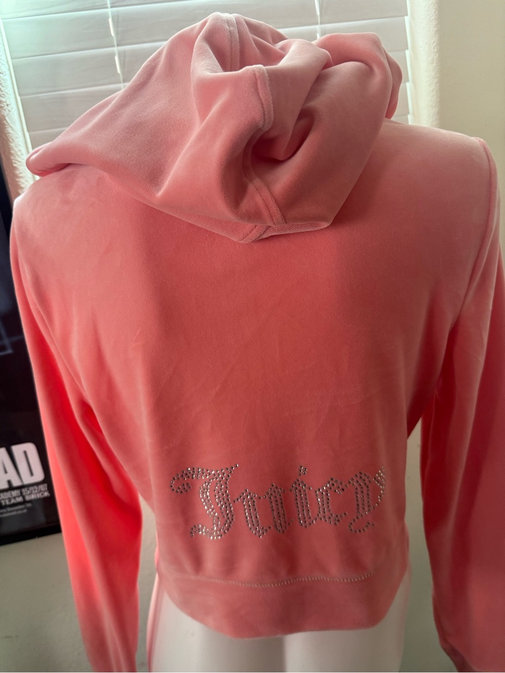 Juicy Couture Velour Tracksuit Set Bling Rhinestones